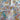Pastel Rainbows & Clouds on a White Background Poly Cotton