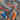 Cute Little Robots on a Mid Grey Background Poly Cotton