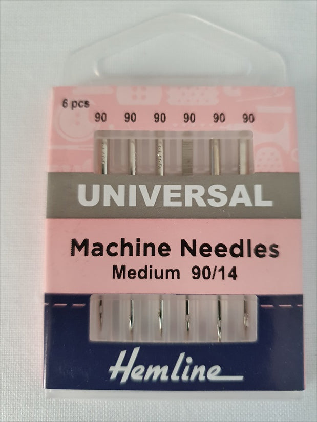 Hemline Medium Machine Needles 90/14