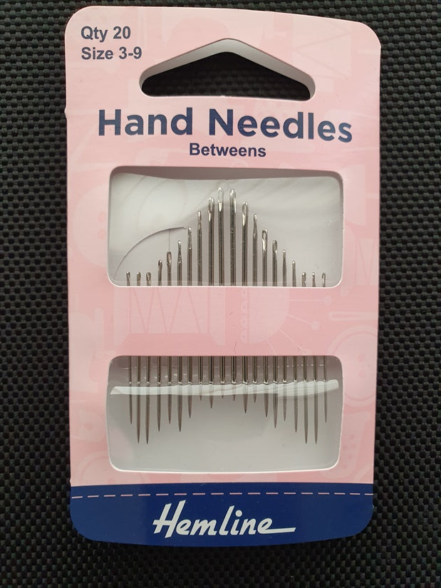 Hemline 20 Between Hand Needles 3-9