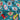 The Grinch Snowflakes & Stars By Dr. Seuss on a Teal Background 100% Cotton Licensed