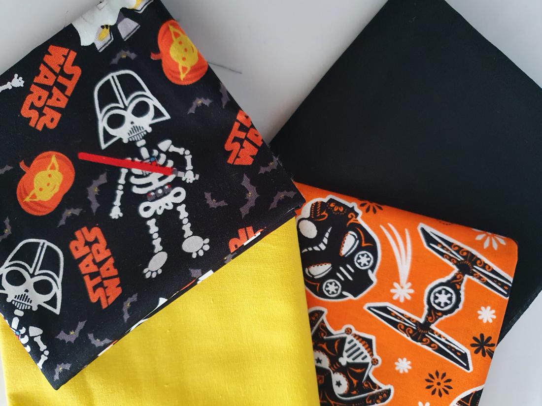 Halloween Star Wars Fat Quarter Bundle 100% Cotton Licensed