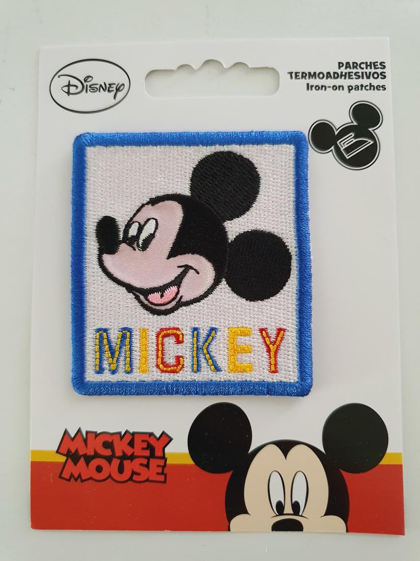 Mickey Mouse  Iron On or Sew on Embroidered Fabric Motif