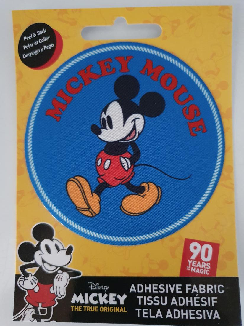 Mickey Mouse Peel &amp; Stick Badge