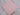 Plain baby pink poly cotton fabric folded on white cloth background