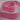 Plain Candy Pink Webbing Cotton Acrylic Mix 30mm wide