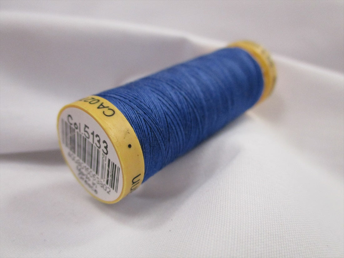 Gutermann 5133 Lapis Blue Natural Cotton Sewing Thread