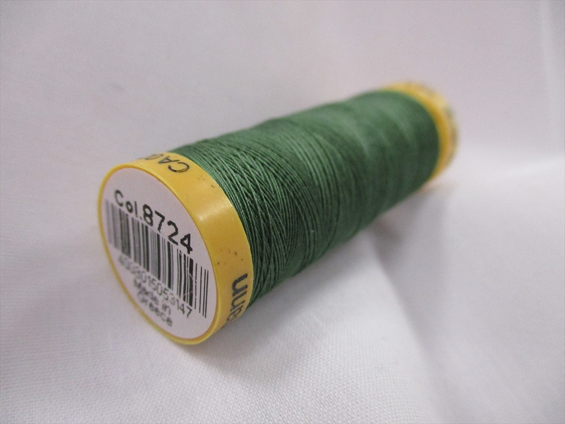Gutermann 8724 Sea Green Natural Cotton Sewing Thread