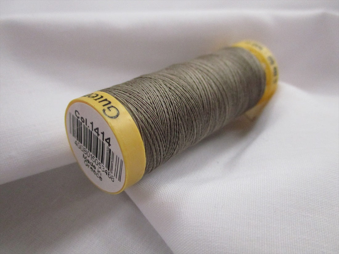 Gutermann 1414 Dark Natural Cotton Sewing Thread
