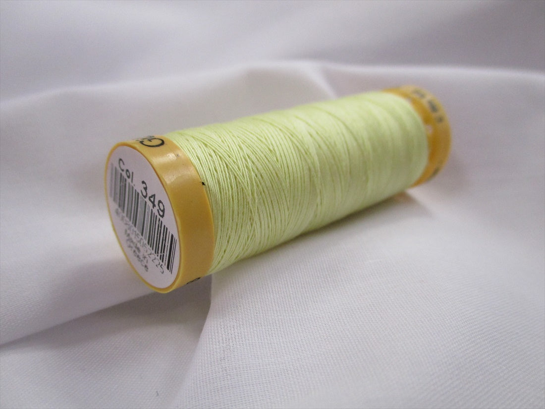 Gutermann 349 Lemon Natural Cotton Sewing Thread