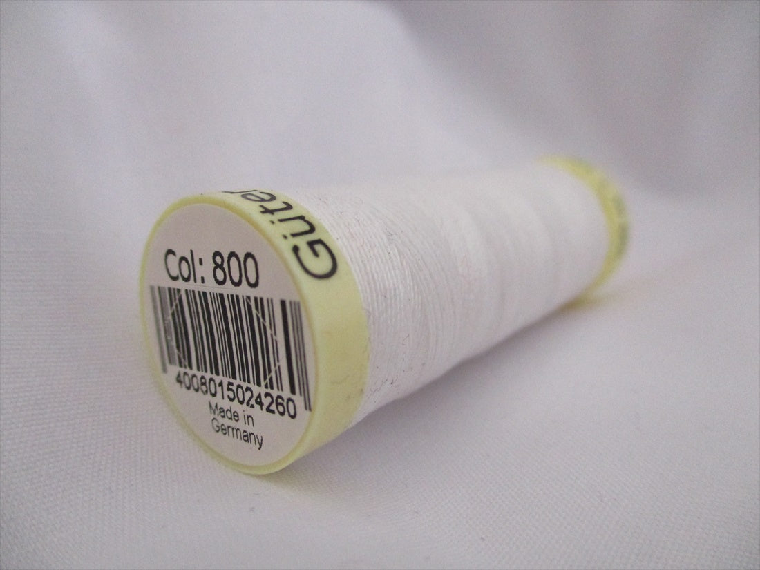 Gutermann 800 White Sew All Thread
