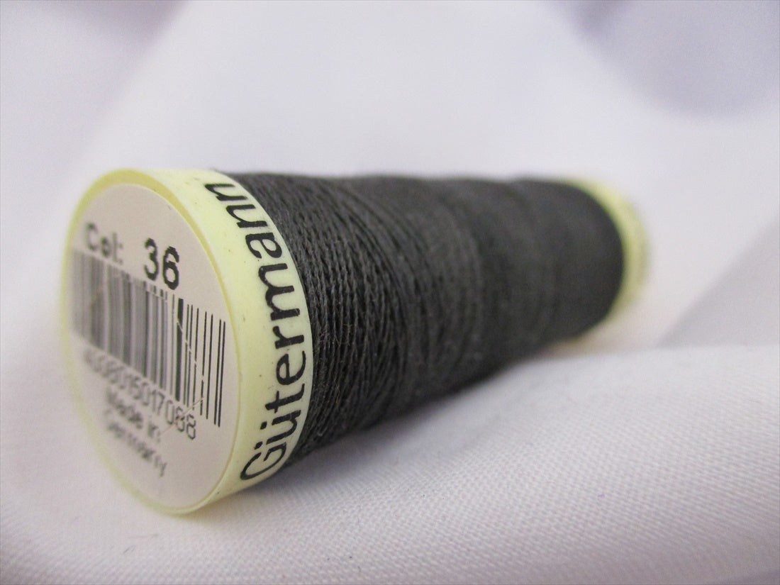 Gutermann 036 Dark Iron Grey Sew All Thread