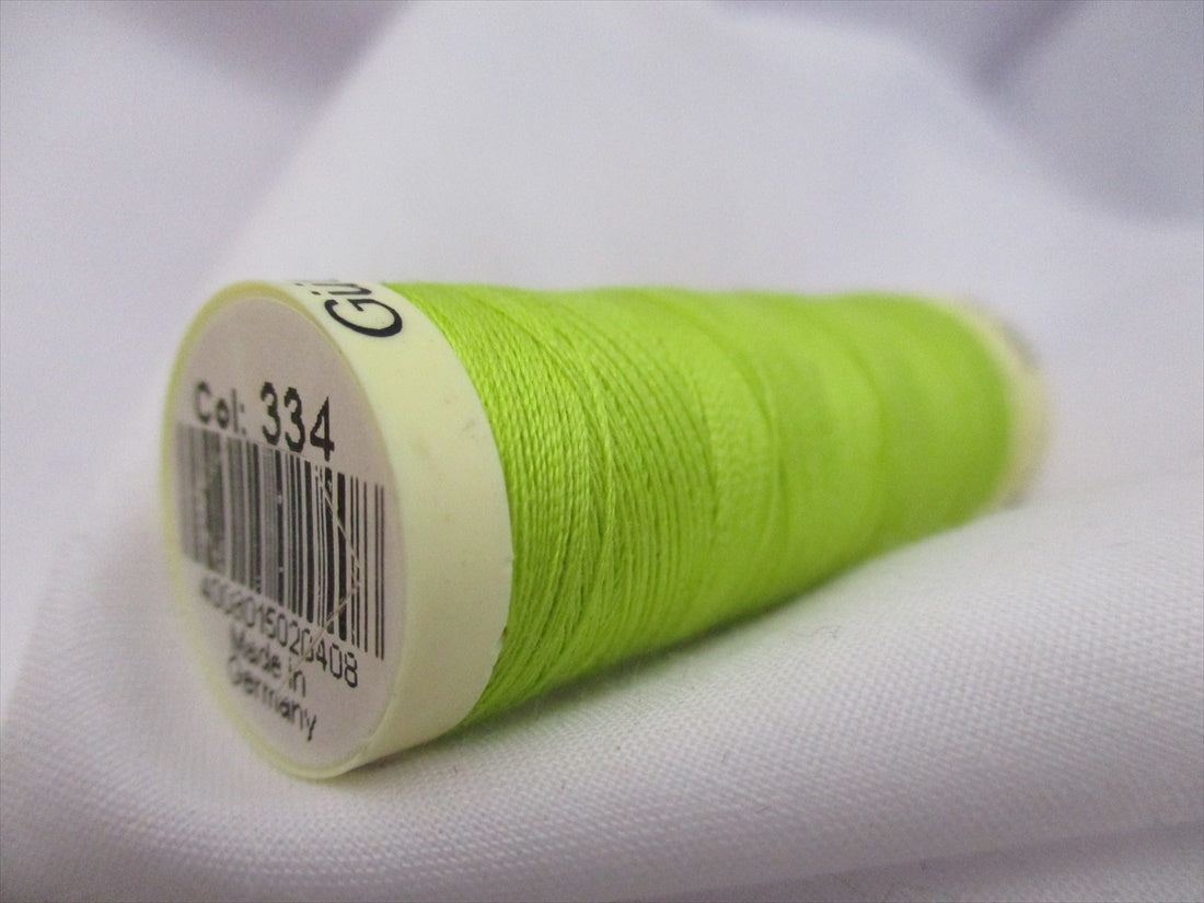 Gutermann 334 Lime Green Sew All Thread