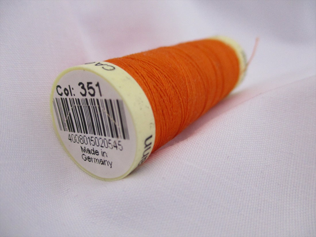 Gutermann 351 Dark Orange Sew All Thread