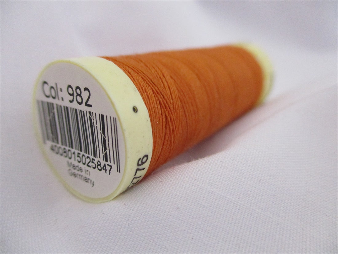 Gutermann 982 Burnt Orange Sew All Thread