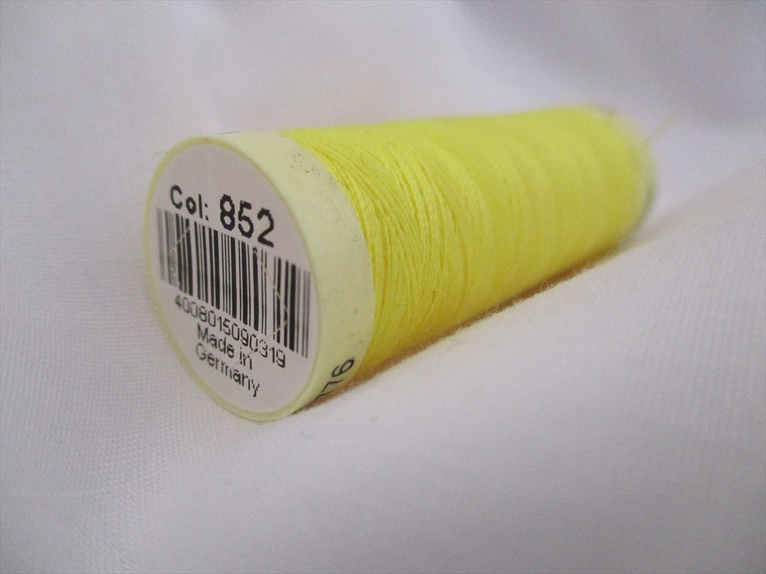 Gutermann 852 Yellow Sew All Thread
