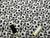 Footballs Black & White 100% Cotton Digitally Printed