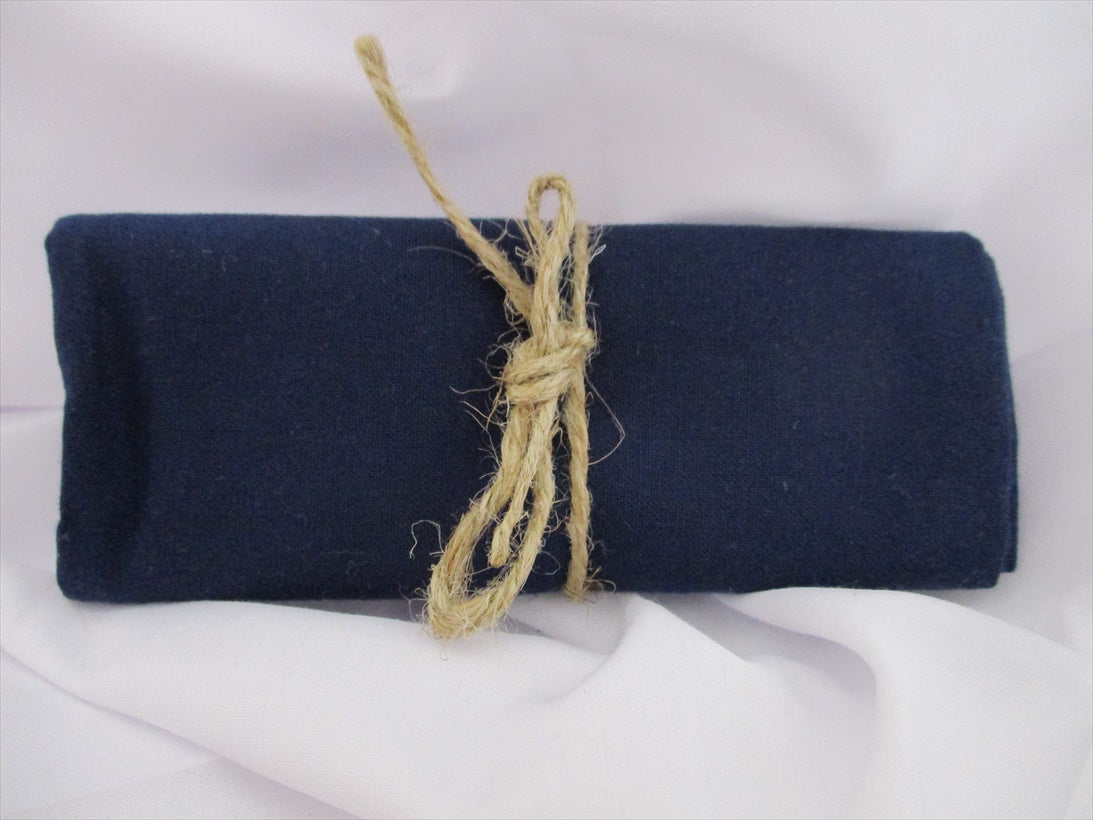 Plain Navy Blue 100% Cotton Fabric
