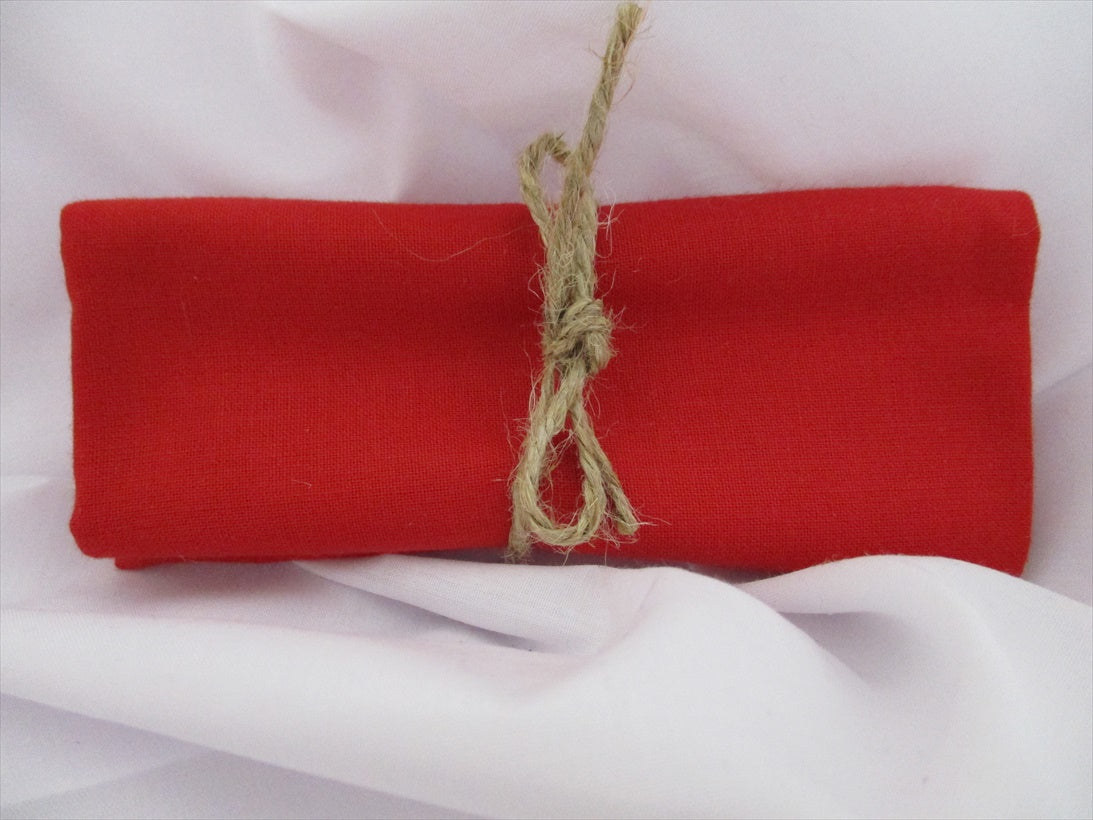 Plain Red 100% Cotton Fabric