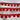 Pom Pom Fringe Trim Red