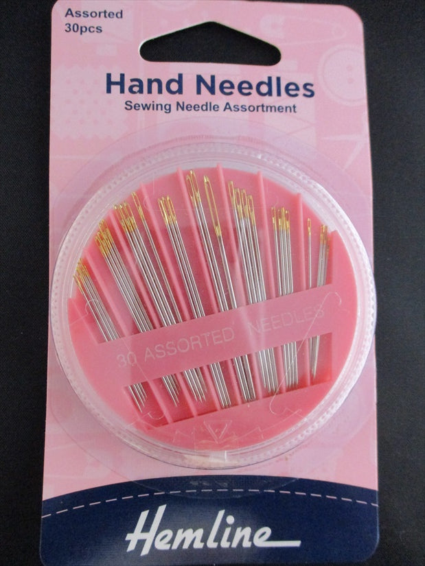 Hemline 30 Assorted Hand Sewing Needles