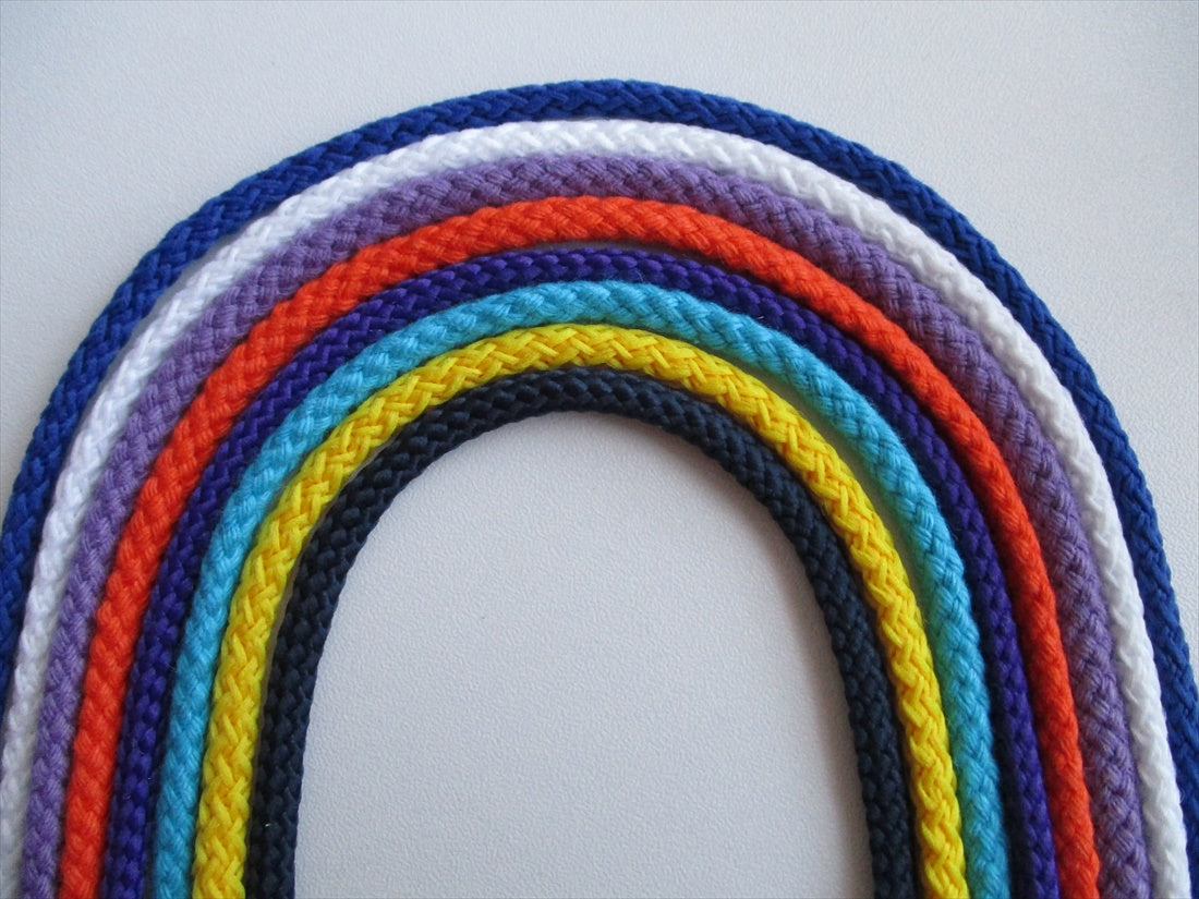 Plastic 4mm Cord Ends - Set of 2, Haberdashery