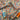 Dazzle by Jason Yenter for In The Beginning Fabrics Bloom Orange & Jade 100% Cotton