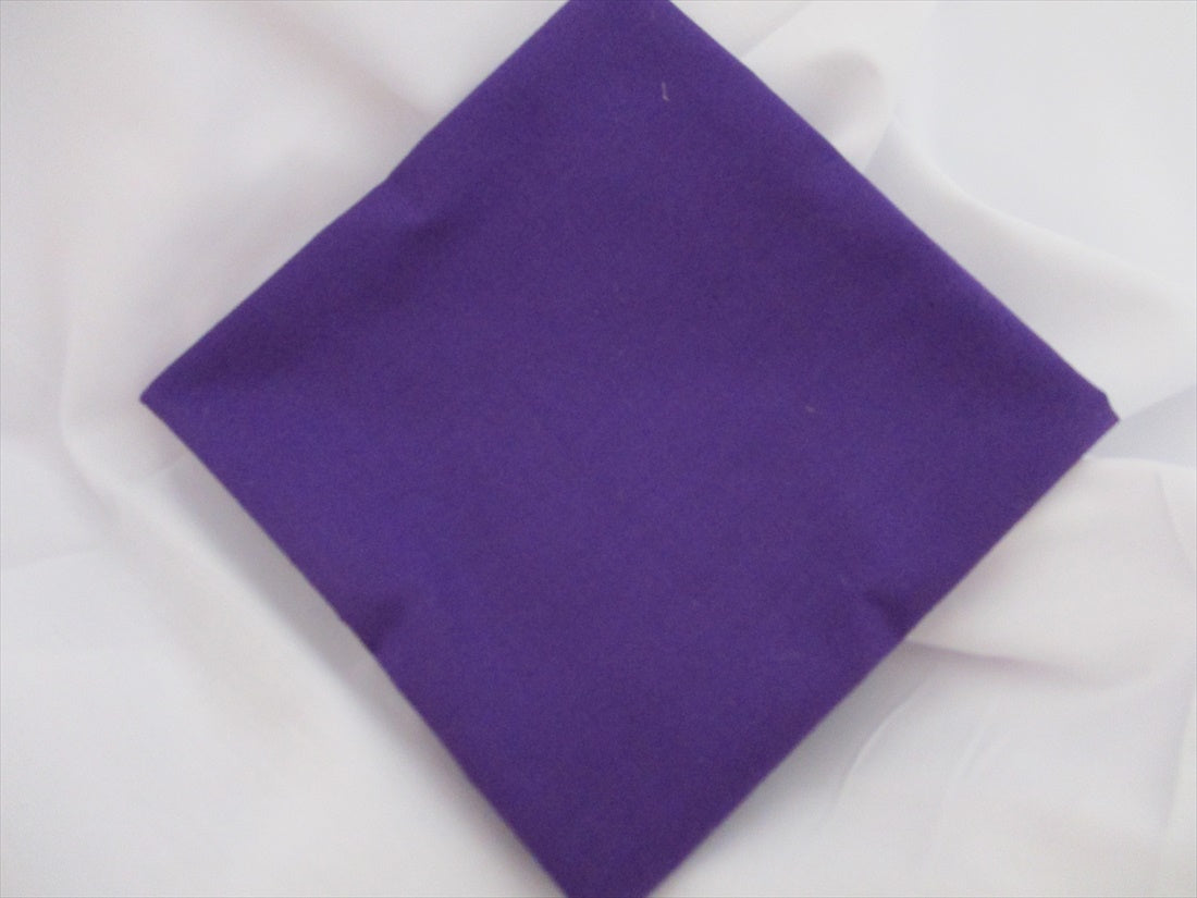 Plain Purple Poly Cotton