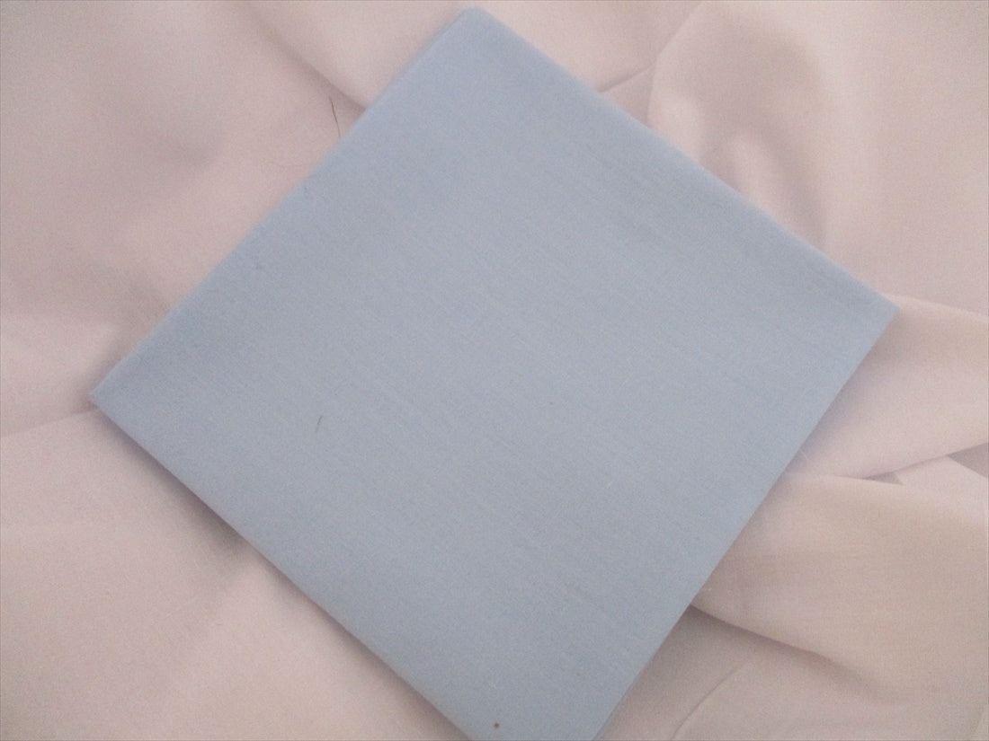 Plain Sky Blue Poly Cotton