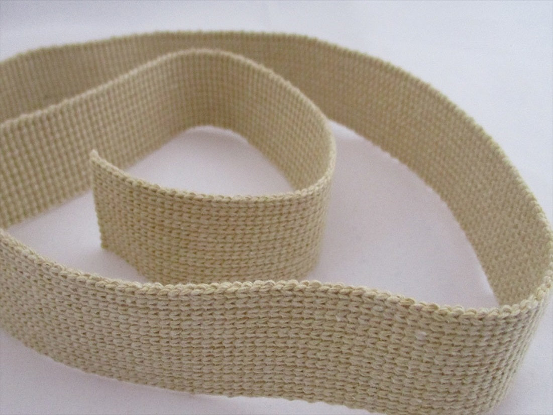 Wide cotton best sale webbing