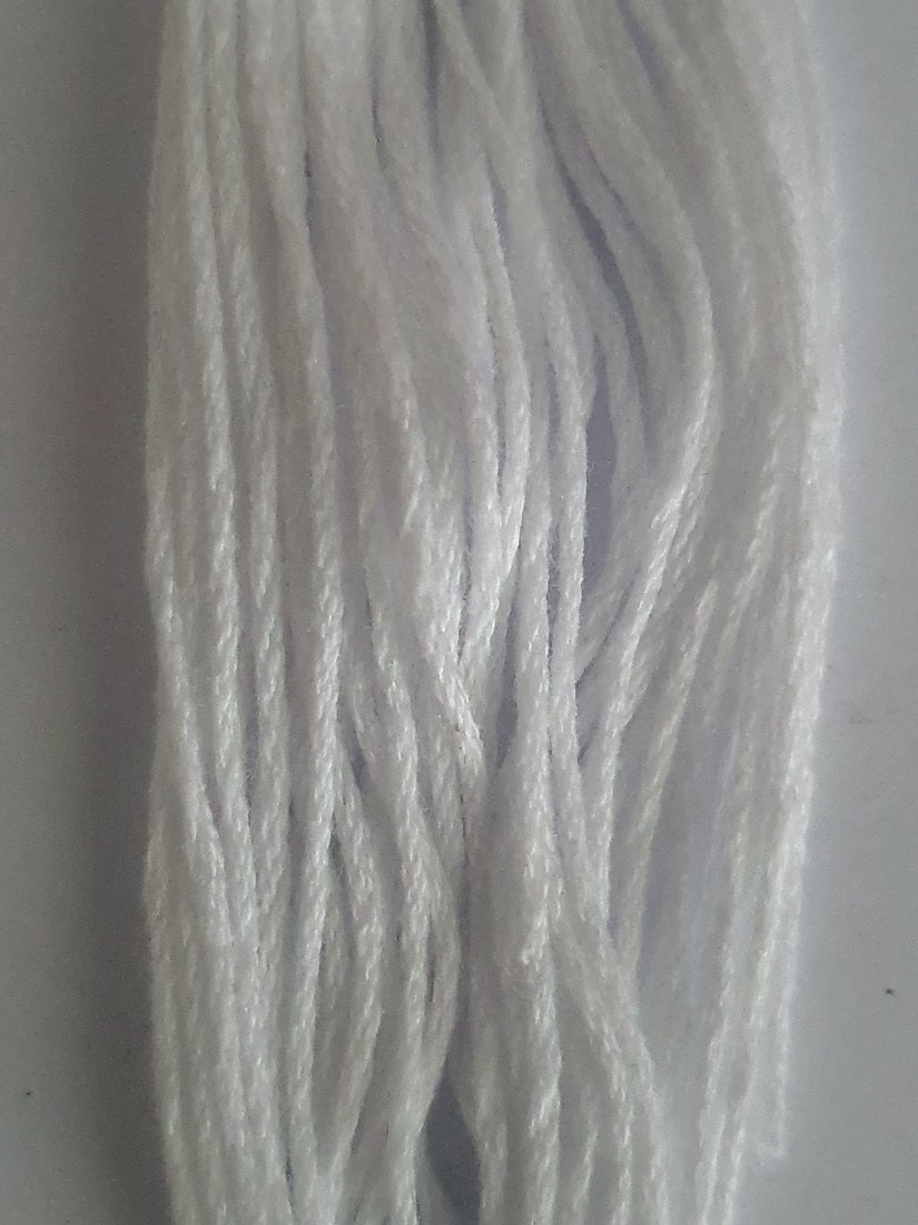 Trimits Stranded Embroidery Thread White